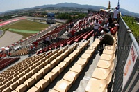 Tribuna B, GP Barcelona <br/> Circuit de Catalunya